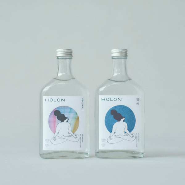 HOLON GIN 200ml ミニボトルセット＜蜜柑（みかん）× ORIGINAL＞