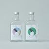 【予約販売】8/7〜順次発送<br>HOLON GIN 200ml <br>ミニボトルセット＜桜×ORIGINAL＞